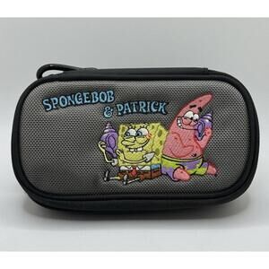 VTG Y2K SpongeBob & Patrick Nintendo DS System Carrying Case MINT